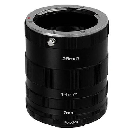 Fotodiox Fotodiox Macro-Tube-FXRF Macro Extension Tube Set for Fujifilm Fuji X-Series Mirrorless Camera Macro-Tube-FXRF